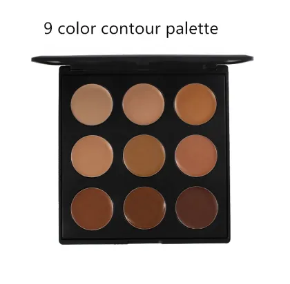Wholesale Custom Logo Contouring Powder Concealer with Highlight and Shadow - Maquillaje Wig Knot Make Up Concealer Factory