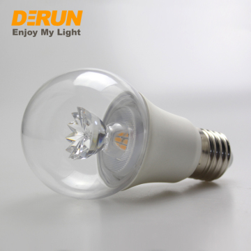 CE RoHS Clear Frosted LED Bulb A60 E27 B22 5W 6W 7W