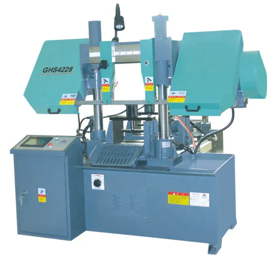 Double Column Automatic Hydraulic Metal Cutting Band Saw Machine GHS4250