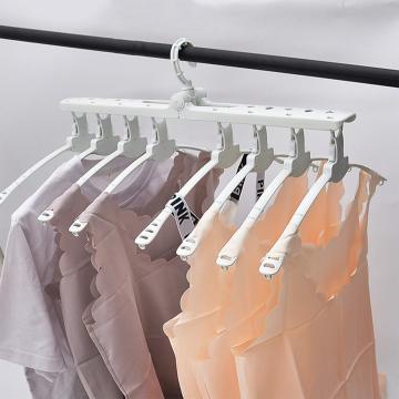 Adjustable Non-Slip Magic Folding Clothes Hanger Rack