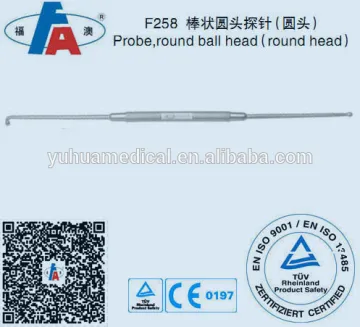 Ear probe, Ear instruments