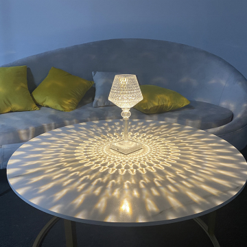 Modern RGB Rose LED Crystal Table Lamp for Home Decor
