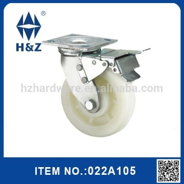 Industrial plate heavy duty wheel caster