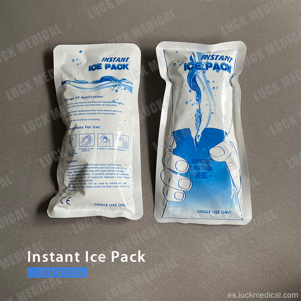 Bolso de hielo instantáneo instantáneo