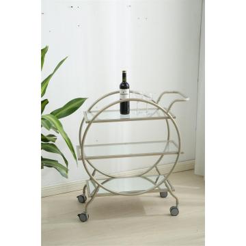 storage trolley with tempered glass levia