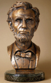 Lincoln bronzen buste Artwork te koop