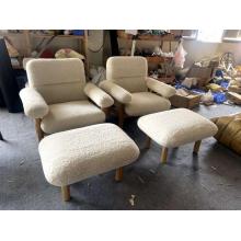italian high quality solid wood leisure chair