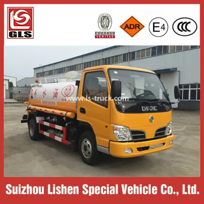 Light Truck DFAC 4m³ Water Tank Truck