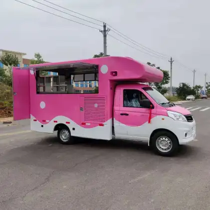 Sweet Chocolate Eclair Mobile Dessert truck