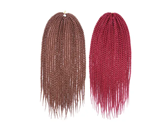 Alileader 12 Colors Hair Extensions For Braids Crochet Box Braids For Wholesale