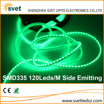 High Quality High lumens Flexible Led Strip 335 Side Emitting View IP67 PU / Silicone Sleeve