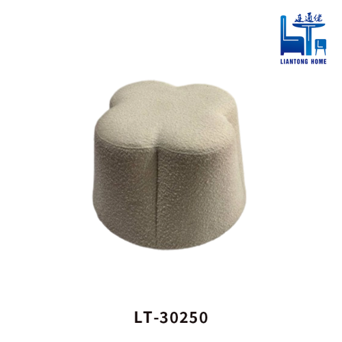 Stylish Lounge Chair and Extra Stool Pair