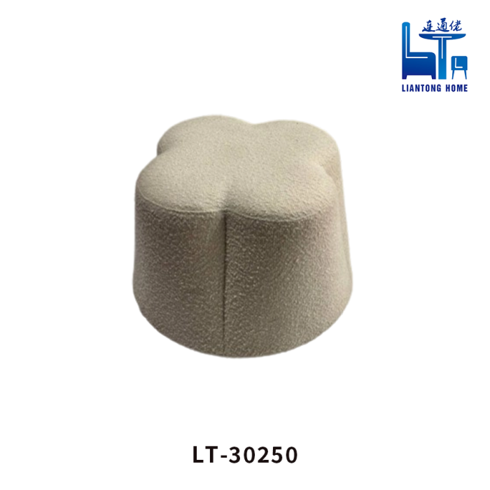 Stylish Lounge Chair and Extra Stool Pair