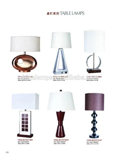 Modern house lighting decorative dressing table lamps with linen lampshade for japanese restaurant decoration from zhongshan