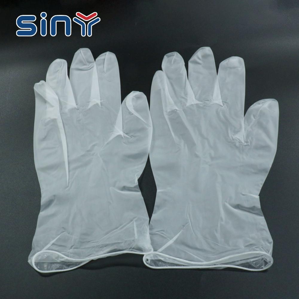 Gants de gants en PVC d'approvisionnement médical