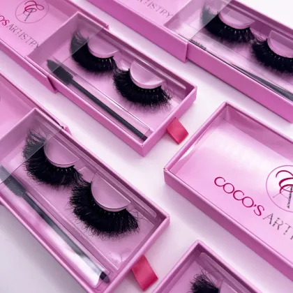 Custom Packaging Natural Lash Products: Full Strip Eyelashes, 3D Lashes and More