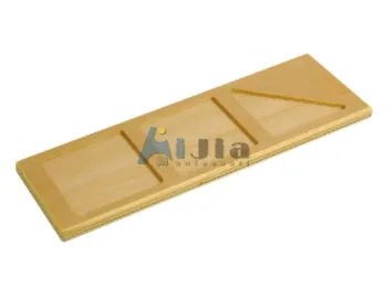 Montessori kid toy Tray for Snake Game to be used with the 3 color bead stairs