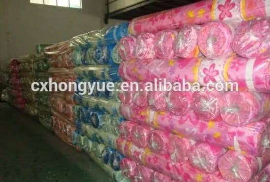 Pigment Printed 100% Polyester Wholesale Printed Bed cover Fabric
