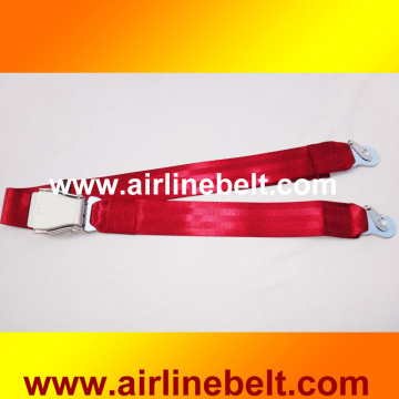 Perfect Quality Airplane Belt (Wine/silver)