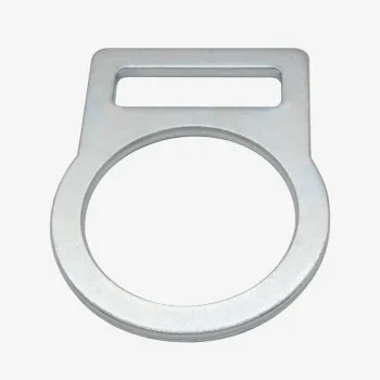 Industrial Safety Hardware: Steel D-Ring Buckle for 50mm Webbing