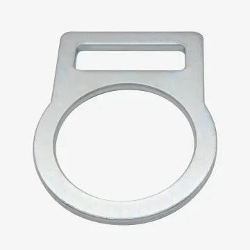 Industrial Safety Hardware: Steel D-Ring Buckle for 50mm Webbing