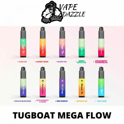 Rebocador por atacado Mega Flow 4000 Puffs