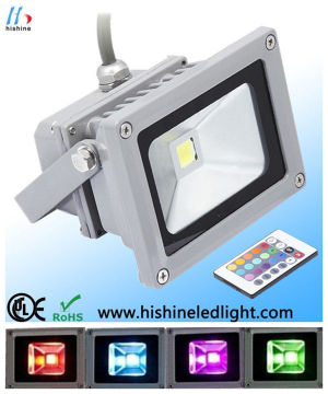 Superbright Rgb 10w Ip65 85 - 265v 2500 - 9000k Outdoor Led Floodlight For Bars, Clubs