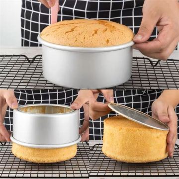 Ampio anello a 6 tazze da ciambella da ciambella - set da forno a forma di cane da 20 cm