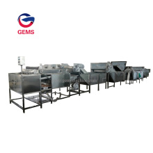Brown Eggs Boiling Cooling and Peeling Machines Line
