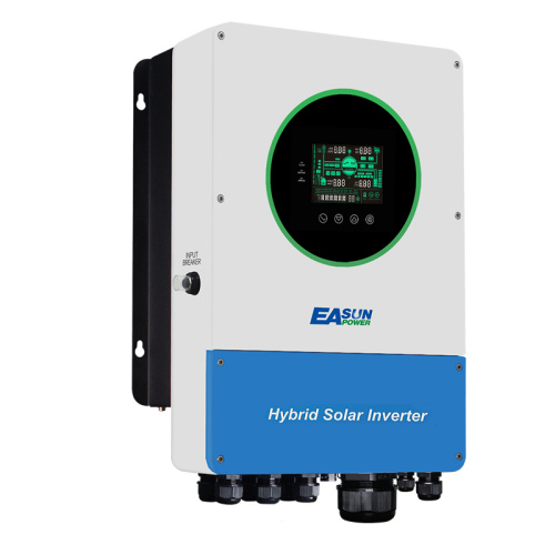 Onduleur solaire hybride EASUN: tableau PV 6KW IP65