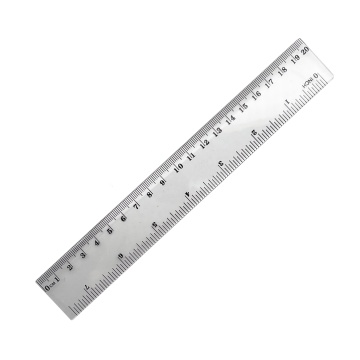 Hot Selling Custom Logo 20cm/7.5inch Straight Plastic Ruler - Safety Transparent School Ruler for Kids