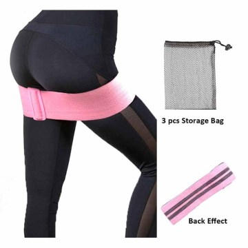 Benutzerdefinierte Fitness Workout Stretch Fitness Stoff Booty Bands