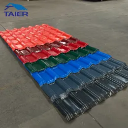 Fire-resistant ASA Synthetic PVC Roofing Tiles﻿