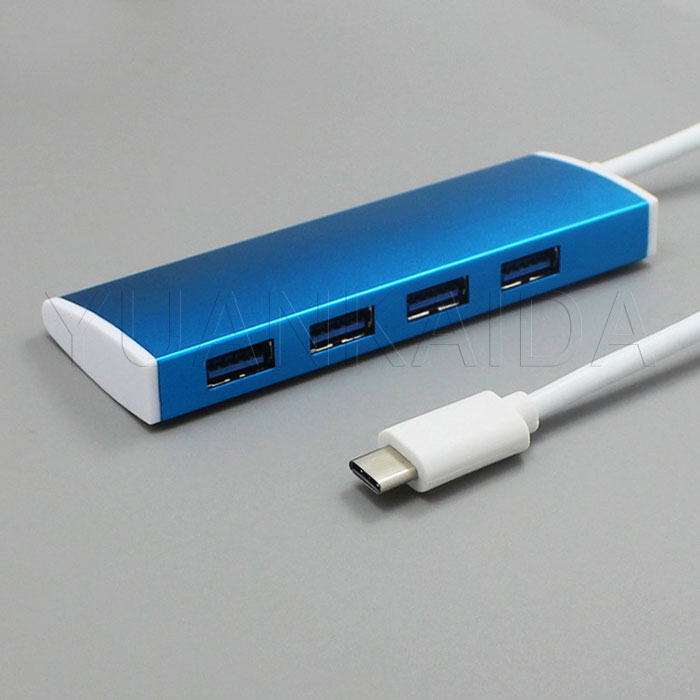 Supper Speed Type C 4 Port Usb 3 0 Hub