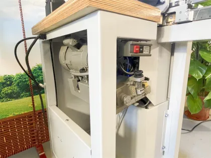 Automatic Belt Buckle Stitching Sewing Machine for Leather Belt with PFAFF Head DS-2008-Y