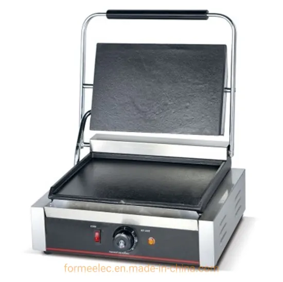 Eg-811be Single Plate Panini Grill Flat Plate Single Head Flat Electric Griddle Electric Grill Panini