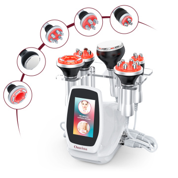 Omeina 5 en 1 máquina de cavitación ultrasónica de liposucción moldeadora de cuerpo al vacío RF 80K