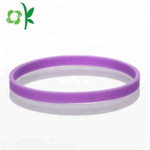 Bracelet personnalisé en silicone logo personnalisé pour cadeau