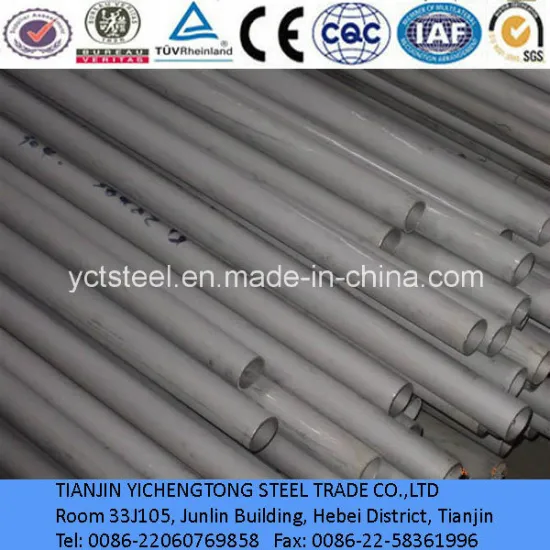 Welded Stainless Steel Pipe with Mill Finish