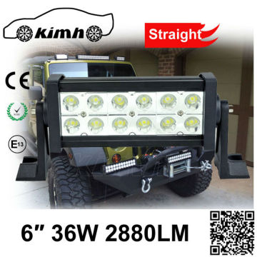 7.5 Inch 36W 12V 4x4 Automobile Truck Waterproof Off Road LED Light Bar