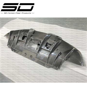 OEM Dry Carbon Fiber Rear Diffuser for Ferrari F8
