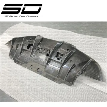 OEM Dry Carbon Fiber Rear Diffuser for Ferrari F8