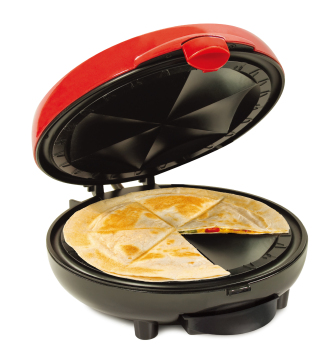 Easy-to-Clean Breakfast Appliances: Electric Pizza Maker, Quesadilla Maker, and Waffle Maker for Household Use