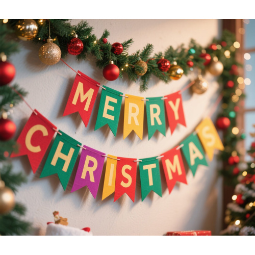 Christmas flag for garden