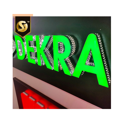 Customized Colorful Acrylic LED Commercial Letters