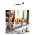 Panyimpen minimalis Italia telu ing siji sofa amben