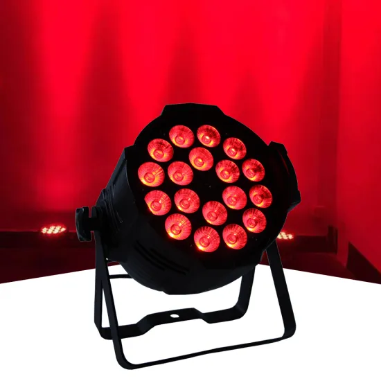 Mac Aura 18pcs 10W 5in1 RGBWA Par Light DMX Waterproof Full Color Wireless Outdoor Stage Battery COB LED PAR Cans Light