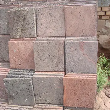 GCRB011 Hot Natural Landscaping Cladding Red Lava Bricks