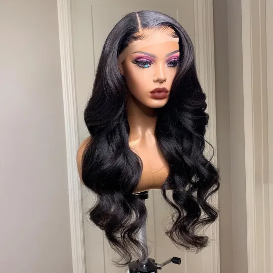 Factory Directly 10A 40 Inch Brazilian HD Lace Front Wig.Vendors Wholesale HD Human Hair Lace Wig.4x4/13x4 HD Transparent Wigs