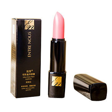 3.5g Pink Lipstick, Contains Vitamin E and Aloe Essence